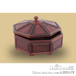 琦虎紅木工藝品 精工八角果盆，廠家直銷定制優(yōu)
